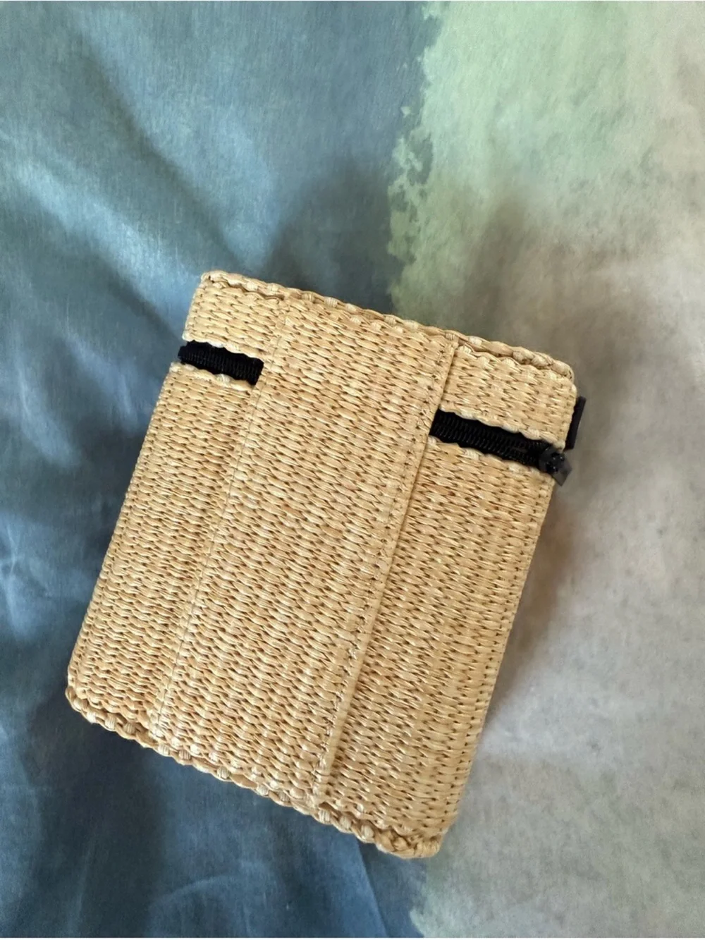 Chanel Beaute woven bag